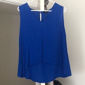 Madewell royal blue blouse